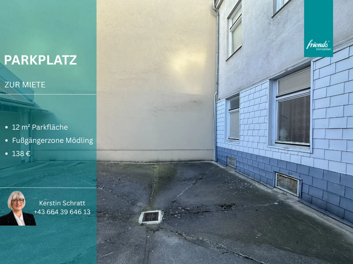 Immobilie mieten in Mödling – 13 m², € 138 – Bild 1 von 3