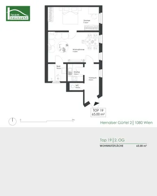 2-Zimmer-Wohnung kaufen in Wien – 65 m², € 399.000 – Bild 19 von 19