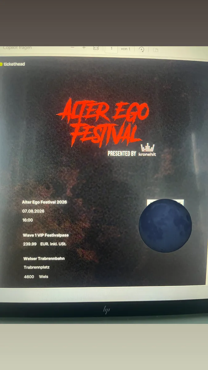 Alter Ego Festival 2 VIP FESTIVAL TICKETS