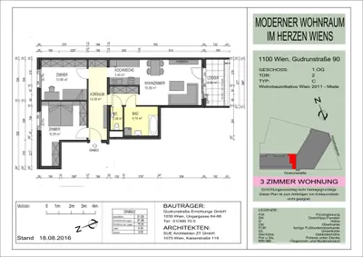 3-Zimmer-Wohnung mieten in Wien – 75,83 m², € 1.344 – Bild 16 von 19