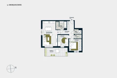 3-Zimmer-Wohnung kaufen in Wien – 77,06 m², € 1.040.300 – Bild 2 von 17