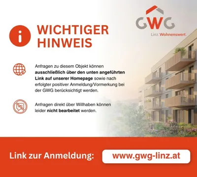 2-Zimmer-Wohnung mieten in Linz – 56 m², € 735 – Bild 6 von 6