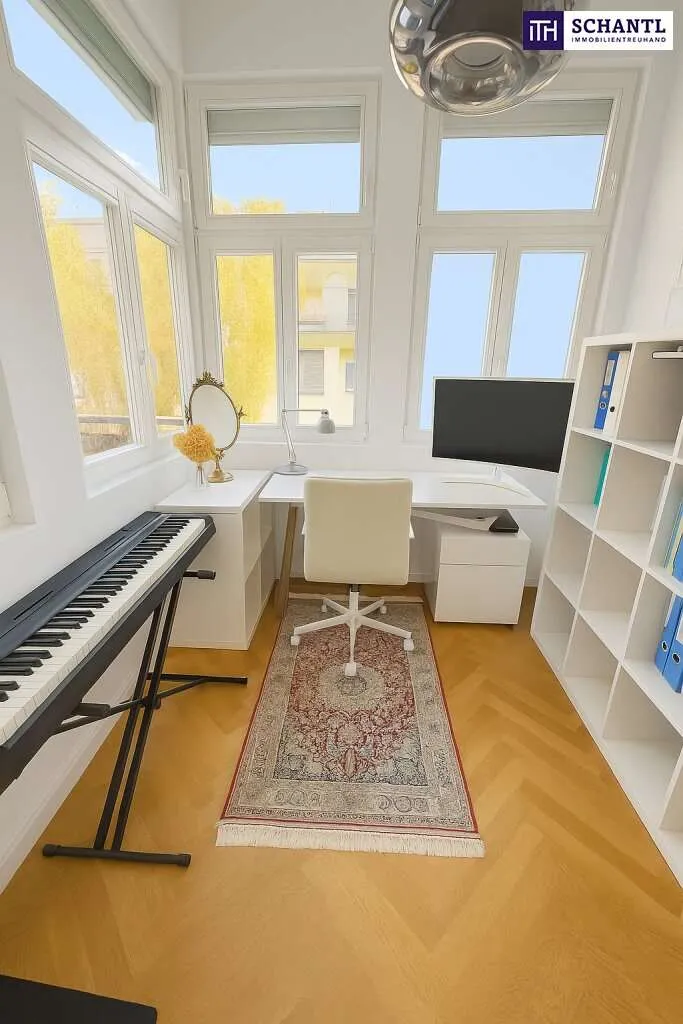 Zeitlose Eleganz trifft modernen Wohnkomfort - stilvoll sanierte 3,5-Zimmer-Altbauwohnung mit Designküche, zwei Außenflächen & Toplage nahe dem Türkenschanzpark – pohled 3
