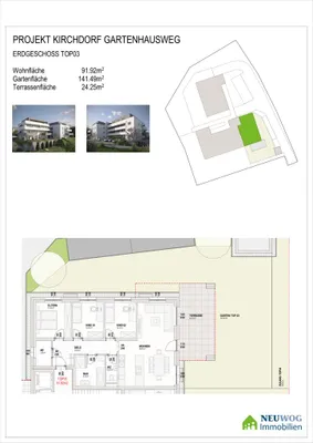4-Zimmer-Wohnung mieten in Kirchdorf an der Krems – 91,92 m², € 1.601 – Bild 6 von 8