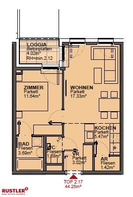 Ab sofort - 2 Zimmer Neubauhit - grüne Oase vor der Haustür