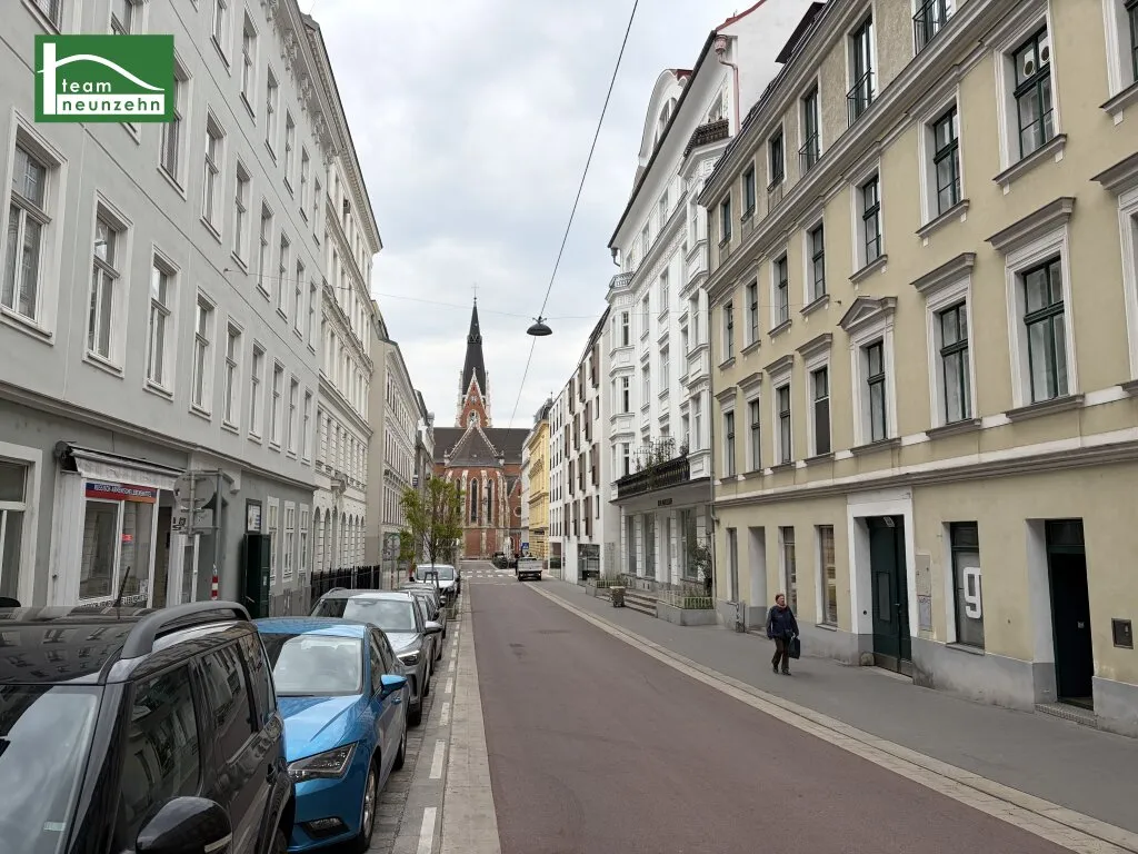 Anlegerobjekt! Erlaubte Kurzzeitvermietung in Top Innenstadtlage! Wenige Gehminuten zum Hauptbahnhof und Schloss Belvedere! - Ansicht 2