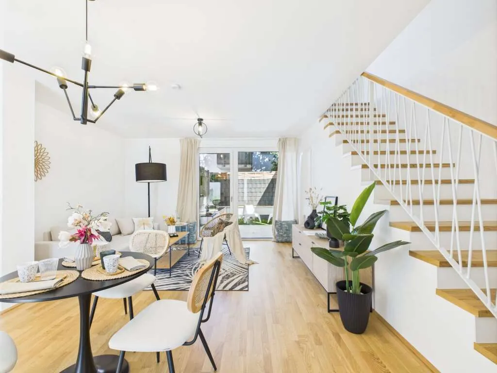 4-Zimmer Reihenhaus mit 3 Ebenen | Erstbezug in Wien Liesing | Stadthaus mit 96,59 m² Wohnfläche – pohled 2