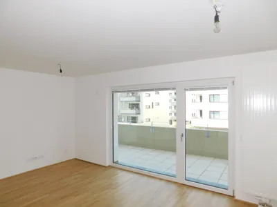 Moderne 3-Zimmer-Neubauwohnung | 72 m² | 18 m² Balkon | TG-Platz | 3. Liftstock | Seestadt – Bild 2
