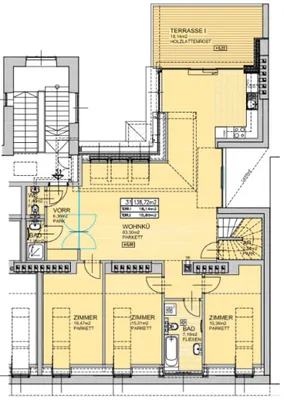 4-Zimmer-Wohnung mieten in Wien – 139 m², € 2.948 – Bild 4 von 60