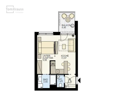 2-Zimmer-Wohnung kaufen in Wien – 30,75 m², € 268.800 – Bild 12 von 14