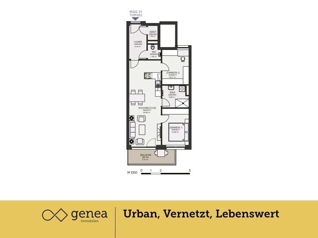 Dein neues Kapitel: MQG | ERSTBEZUG | Modern leben in Graz – pohled 2
