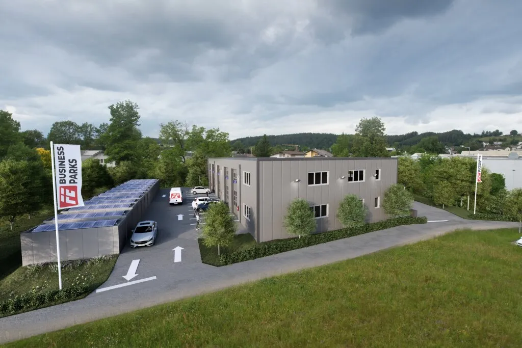 KAUF / MIETE, BEZUG ENDE 2026! Betriebs-/Produktions- oder Lagerhallen mit Flächen von 63 - 120 m² zu verkaufen / vermieten in Vöcklabruck / Nähe Varena (Top 7) - Ansicht 3