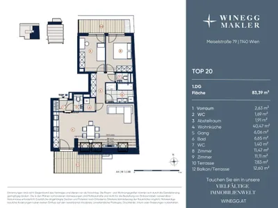 Immobilie kaufen in Wien – 83,88 m², € 770.970 – Bild 7 von 7
