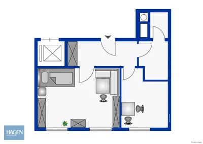 1-Zimmer-Wohnung kaufen in Dornbirn – 39,05 m², € 115.000 – Bild 11 von 12