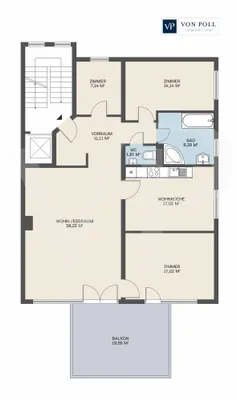 4-Zimmer-Wohnung kaufen in Mödling – 114,85 m², € 650.000 – Bild 13 von 13