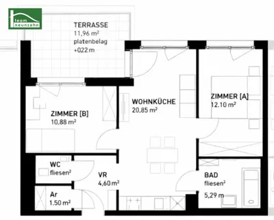 3-Zimmer-Wohnung kaufen in Wien – 60 m², € 390.000 – Bild 7 von 7