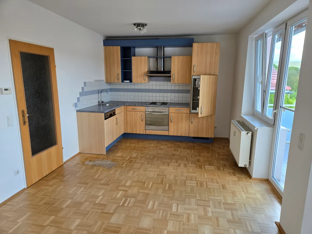 51 m² 2-Zimmer Wohnung mit Balkon und PKW Stellplatz - Ansicht 3