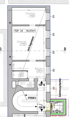 2-Zimmer-Wohnung kaufen in Wien – 44,07 m², € 175.000 – Bild 10 von 10