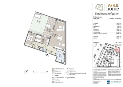 3-Zimmer-Wohnung kaufen in Mistelbach – 92,82 m², € 498.000