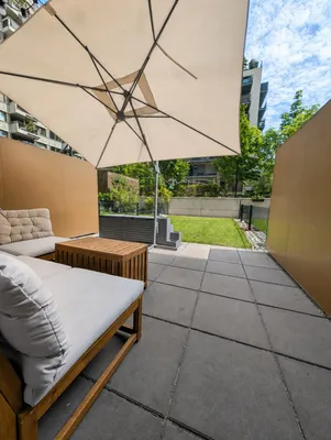 Traumhafte 4-Zimmer-Maisonette mit Privatgarten & Terrasse - Vollmöbliert (1030 Wien / Laendyard)