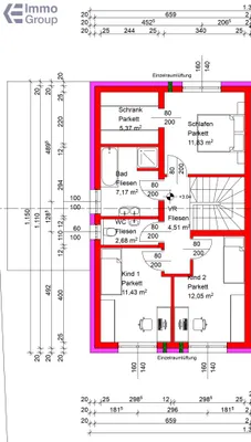 5-Zimmer-Haus kaufen in Wels-Land – 113,38 m², € 415.000 – Bild 11 von 11