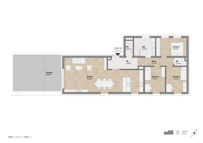 4-Zimmer-Wohnung kaufen in Graz – 110,9 m², € 967.159 – Bild 2 von 6