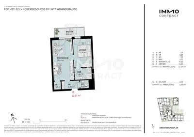 2-Zimmer-Wohnung kaufen in Wien – 42,57 m², € 294.500 – Bild 10 von 10
