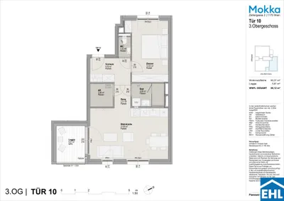 2-Zimmer-Wohnung kaufen in Wien – 50,31 m², € 399.000 – Bild 10 von 10