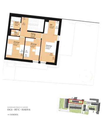 4-Zimmer-Haus kaufen in Wien – 121,42 m², € 878.000 – Bild 6 von 6