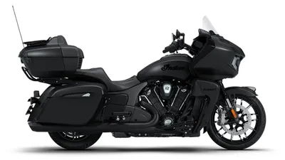 Indian Pursuit Dark Horse with 112 Package Black Smoke
