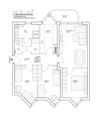 4-Zimmer-Wohnung kaufen in Korneuburg – 86 m², € 305.000 – Bild 15 von 15