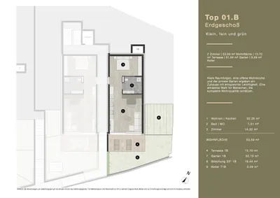 2-Zimmer-Wohnung kaufen in Innsbruck – 53,59 m², € 499.900 – Bild 6 von 6