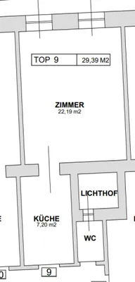 1-Zimmer-Wohnung kaufen in Wien – 29,37 m², € 98.900 – Bild 15 von 15