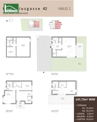 5-Zimmer-Haus kaufen in Wien – 148 m², € 859.000 – Bild 33 von 33