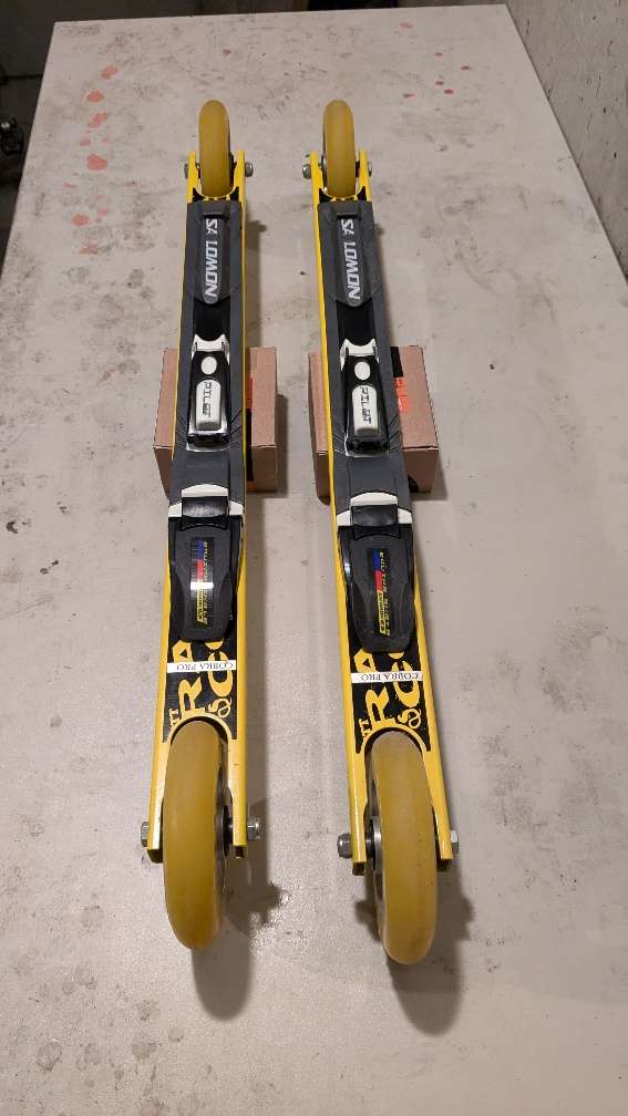 Ski Skett Cobra Pro 80 Skating Skiroller mit Salomon Pilot SNS Skating  Bindung, € 120,- (8020 Graz) - willhaben