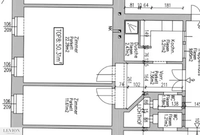 2-Zimmer-Wohnung kaufen in Wien – 50,31 m², € 329.000 – Bild 9 von 9