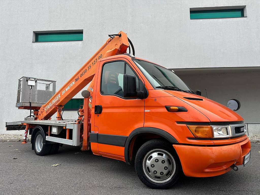 IVECODailyHubarbeitsbühne35C112,8TD*NUR47TKM*ERSTEHAND*MWST*TOPZUSTAND*SERVICEGEPFLEGT*Mobilkran