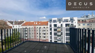 / IN DEN RUHIGEN INNENHOF AUSGERICHTET / DACHGESCHOSSWOHNUNG / TERRASSE / 2 ZIMMER