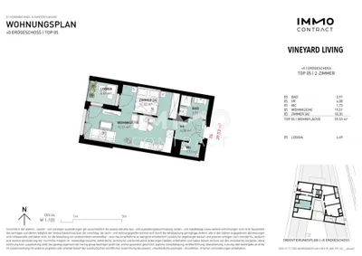 2-Zimmer-Wohnung kaufen in Wien – 39,53 m², € 249.500 – Bild 10 von 10