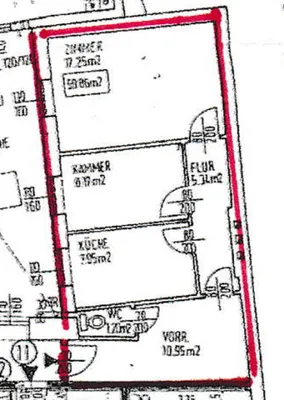 3-Zimmer-Gewerbeimmobilie mieten in Sankt Pölten Land – 51 m², € 693 – Bild 14 von 15