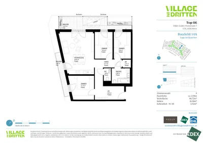 4-Zimmer-Wohnung kaufen in Wien – 86,72 m², € 625.500 – Bild 11 von 11