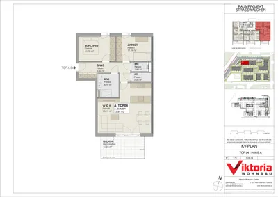 3-Zimmer-Wohnung mieten in Salzburg-Umgebung – 72,84 m², € 1.598 – Bild 3 von 6