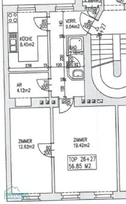 2-Zimmer-Wohnung kaufen in Wien – 56,85 m², € 219.000 – Bild 8 von 8
