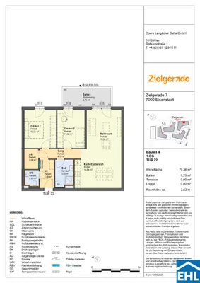 3-Zimmer-Wohnung kaufen in Eisenstadt – 79,95 m², € 378.000 – Bild 13 von 13