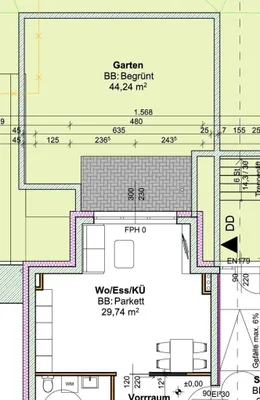 3-Zimmer-Wohnung kaufen in Linz – 74,64 m², € 395.600 – Bild 6 von 6