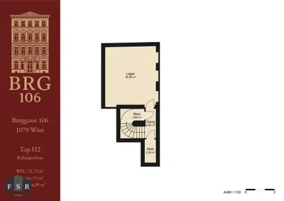 2-Zimmer-Wohnung kaufen in Wien – 73,91 m², € 379.000 – Bild 19 von 19