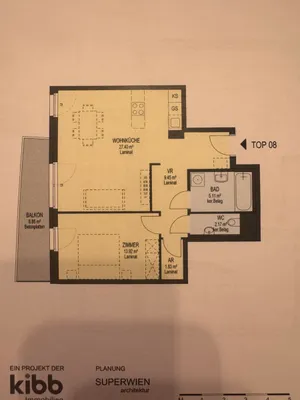 Nachmieter gesucht - moderne 2-Zimmer-Wohnung mit Balkon in 1230 Wien