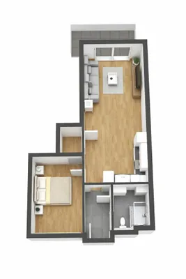 2-Zimmer-Wohnung mieten in Graz – 49,4 m², € 868 – Bild 10 von 10