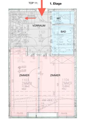4-Zimmer-Wohnung mieten in Wien – 105,91 m², € 2.960 – Bild 16 von 18