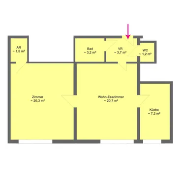2-Zimmer-Wohnung kaufen in Wien – 58 m², € 260.000 – Bild 12 von 12